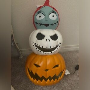 Nightmare Before Christmas Blow Mold Stack
